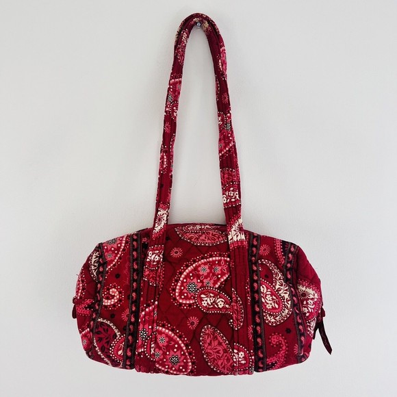 Vera Bradley Bags Vera Bradley Shoulder Strap Purse Red Floral